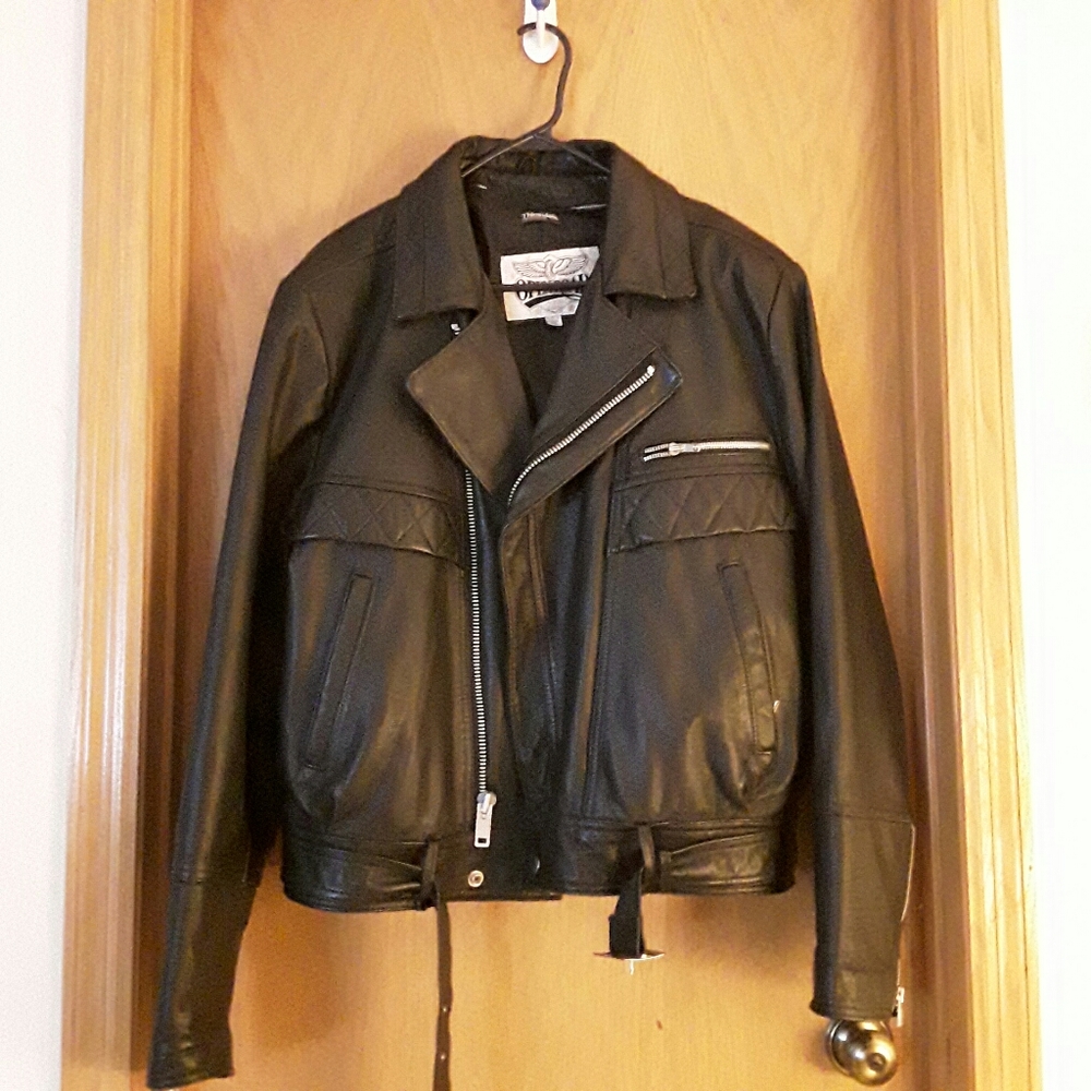 Open Road Leather Jacket. Size 42